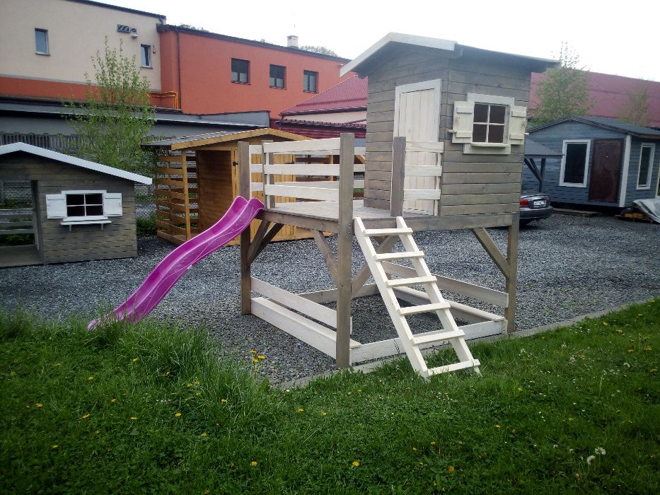 Domki dla dzieci ,  place zabaw,huśtawki