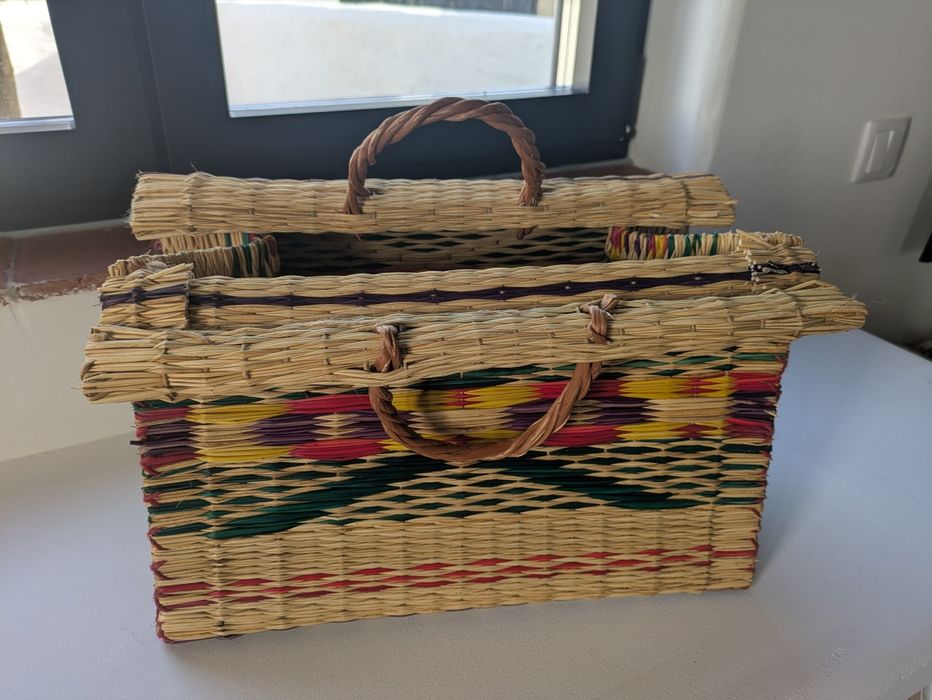 Cesta de junco Portuguesa
