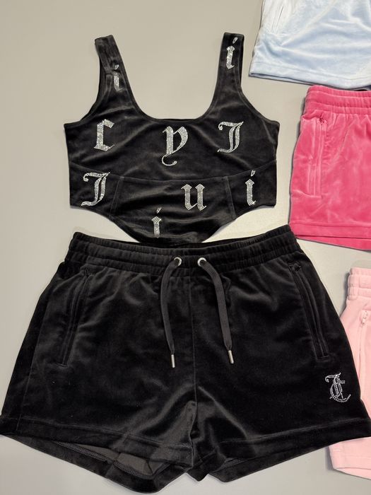 Велюрові шорти, топи Juicy Couture оригінал в наявності нові Xs, S, M