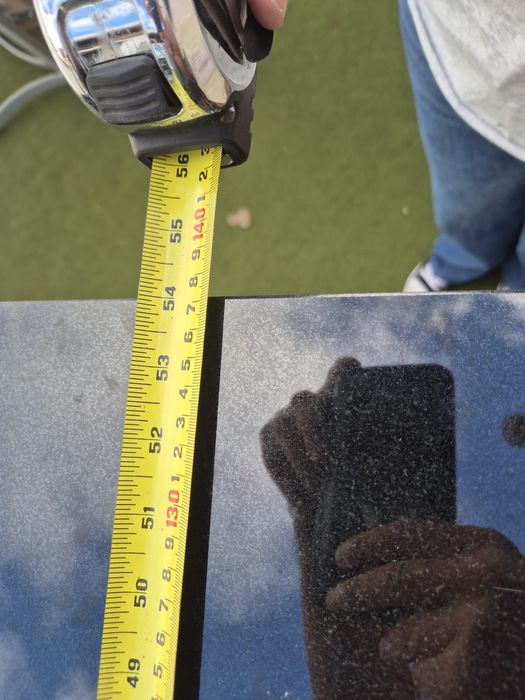 2 x real marble bar tops + stools