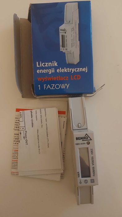 Licznik, podlicznik energii elektrycznej