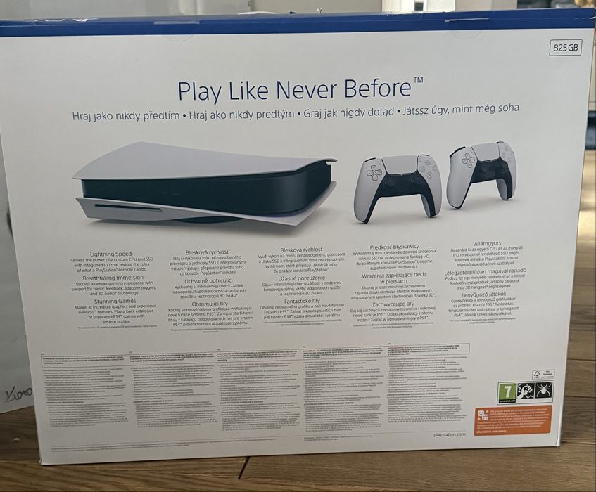 Sony PS5 CFI-1216A stan BDB + 2 Pady DudalSense