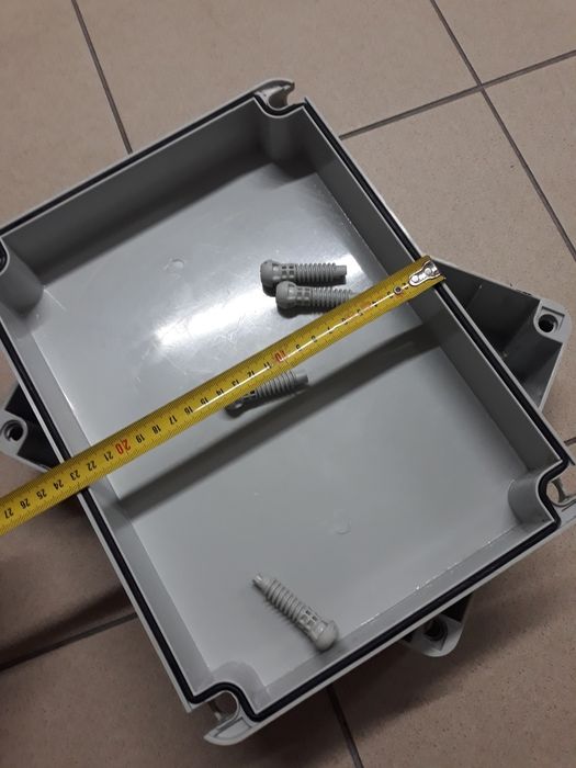 Caixa estanque ligações (31cum×23lar×13alt)