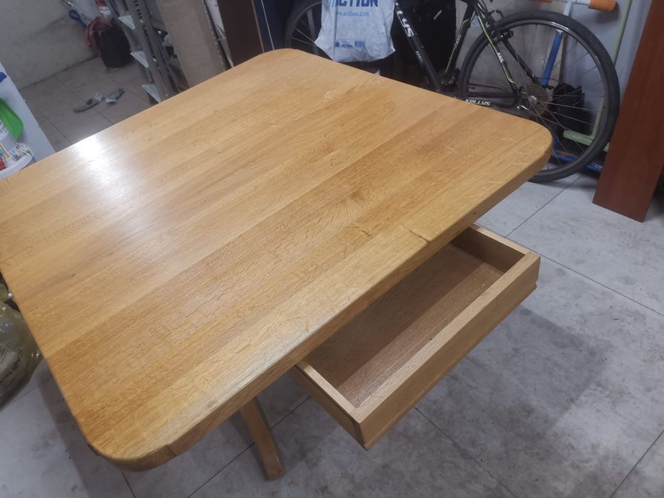 2 Stoły Antyczne Dębowe, Niemieckie