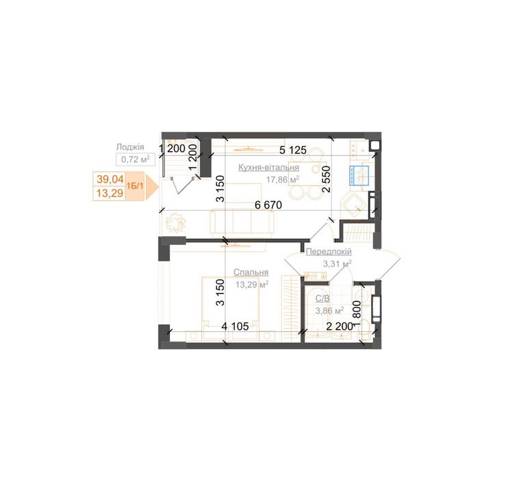 Apartment in Hostomel, Hostomelski Lypky, Buchanskyy rayon - Вид 2