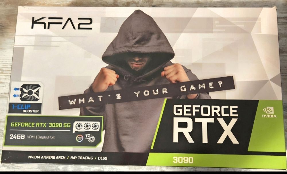 Відеокарта GeForce RTX 3090 24 GB GDDR6X