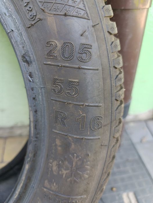 Продам зимову резину. KLEBER Krisalp HP3. Б/У .205/55/ R16.