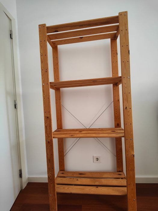 Estante de prateleira madeira Hejne