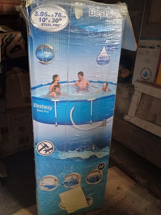 Sprzedam basen stelażowy