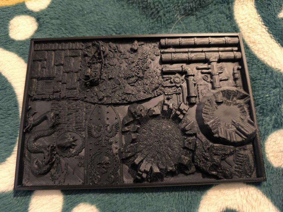 Dry texture pallet, paleta sucha do malowania, inspirowana warhammer