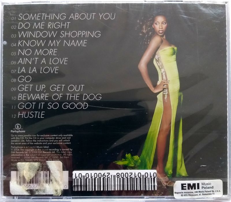 Jamelia Walk With Me 2006r (Nowa)
