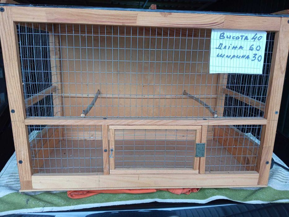 Продаж кліток для птахів