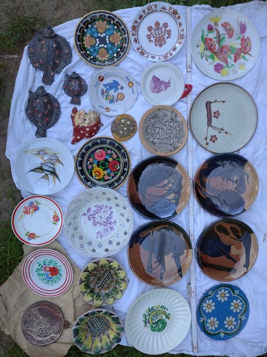 Тарілки настінні декоративні.Від 125-250грн.