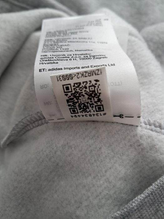 Кофта флісова Adidas оригінал