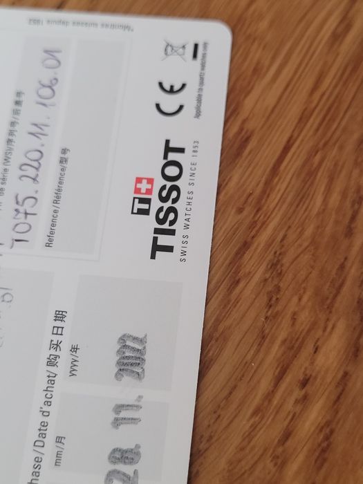 Tissot T-touch lady diamonds T075.220.11.106.01