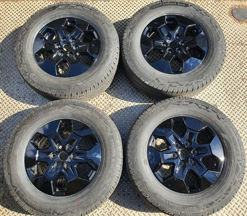 4x FELGI ORYGINALNE FORD TRANSIT 6.5 x 16 6x120 ET50 + CZUJNIKI TPMS F