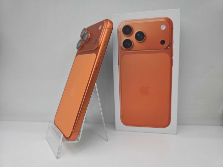 *IGŁA* iPhone 17 Pro Max 512GB • Cosmic Orange • Gwar Apple• Bat 100% •Gratisy