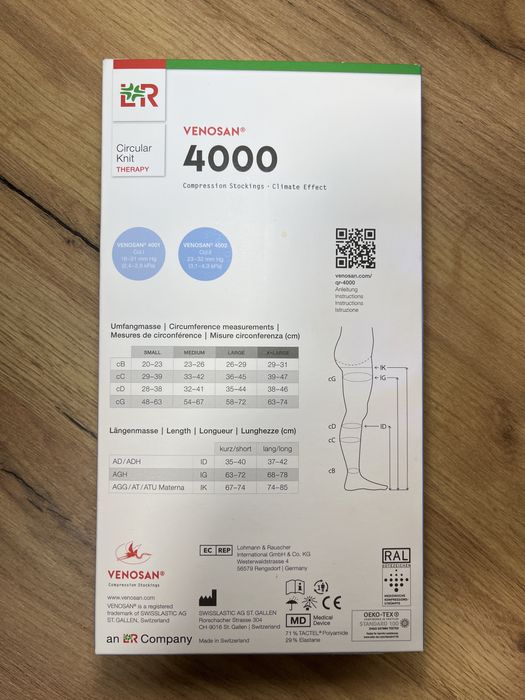 Комресійні панчохи Venosan 4000
