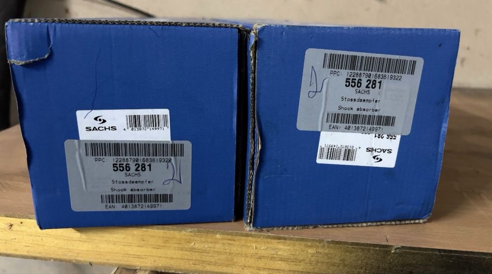 Amortecedores Sachs novos na caixa