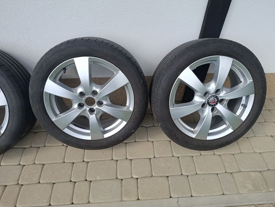 Alufelgi 17 5x108 z oponami Goodyear 215/50/17