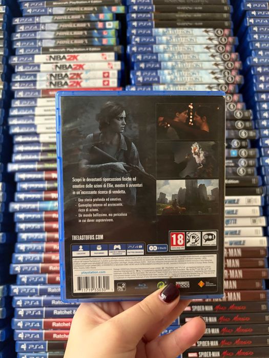 Гра The Last of Us 2 на ps4, диск з грою на пс 4, ліцензія