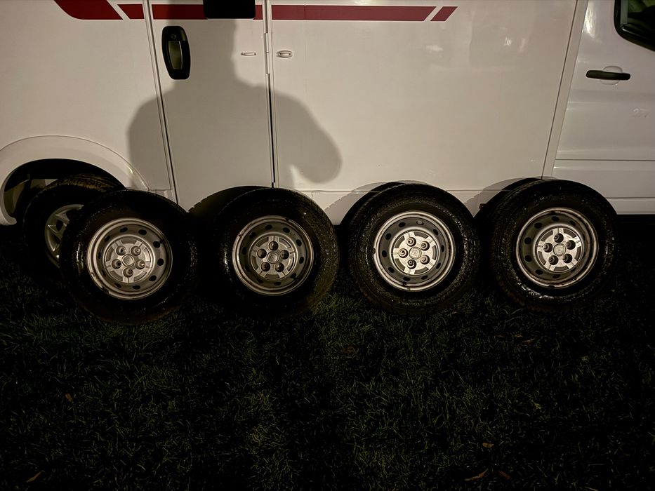 Koła zimowe Fiat citroen 5x118   kamper 225/70/15C