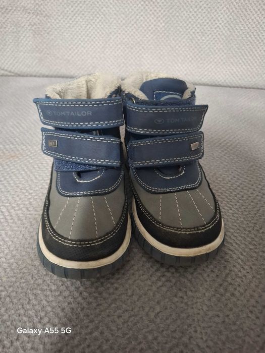 Ocieplane buty chłopięce