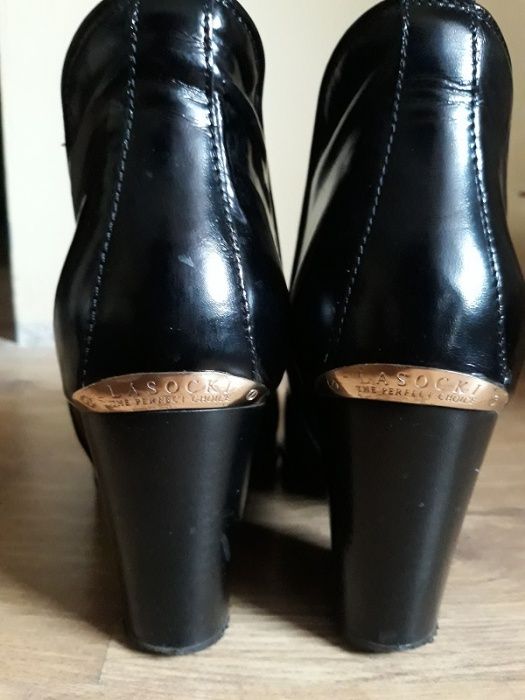 Lasocki czarne buty,botki 36