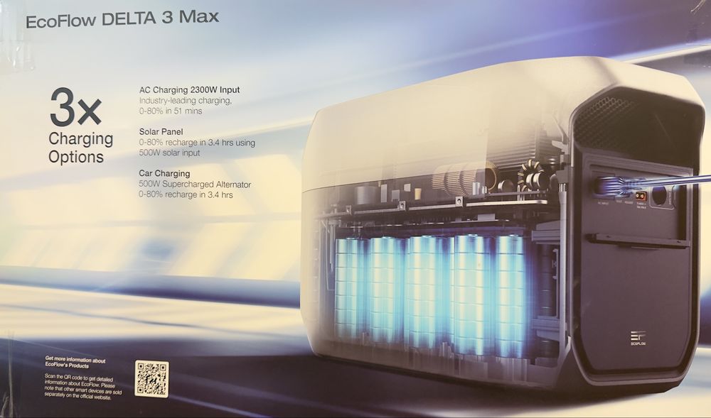 Зарядна станція EcoFlow DELTA 3 Max (FD3M-G-EU-CBOX)