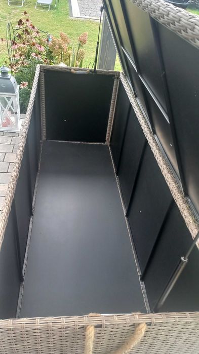 Skrzynia na poduszki tarasowo-ogrodowa