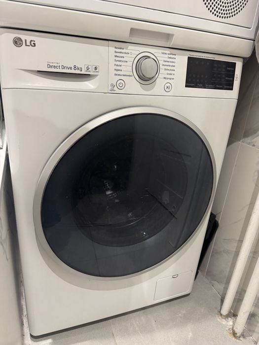 Zestaw pralka LG i suszarka BOSCH z łącznikiem