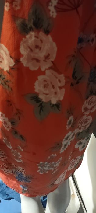 Królewska hiszpanka sukienka koralowa piękna+ gratis