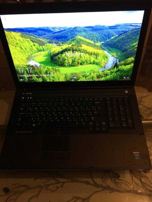 Ноутбук DELL Precision M6800, core i7, RAM 16 gb, SSD 250 gb, Nvidia