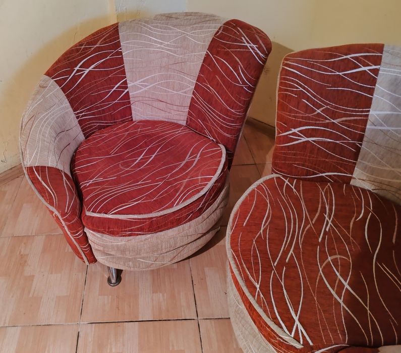 Komplet dwóch foteli