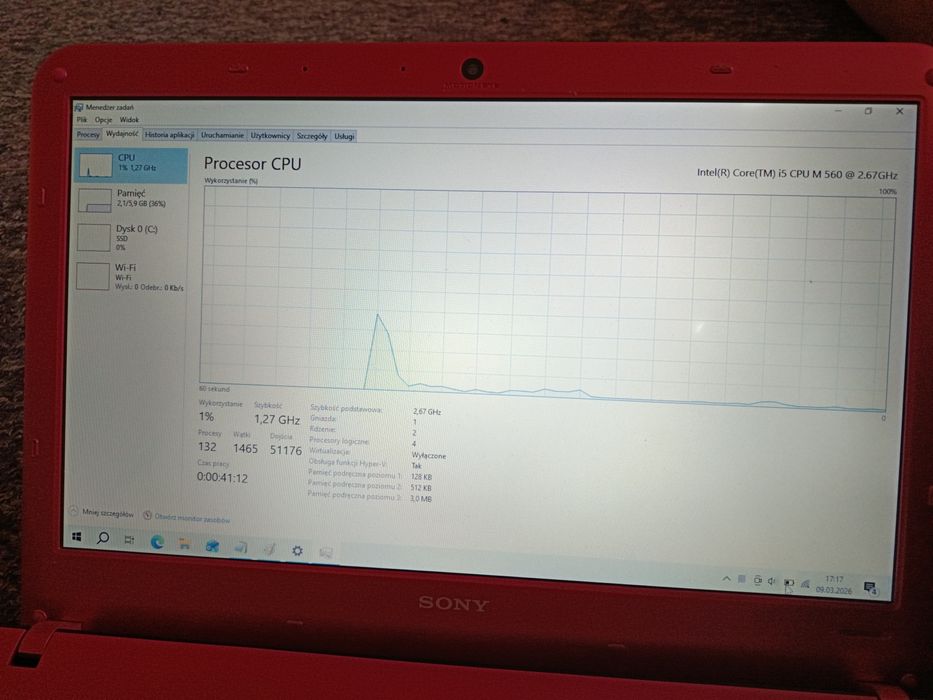 Sony VAIO VPCEA (PCG-61211M) | Core i5 | 6GB RAM | SSD | Windows 10