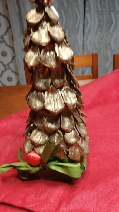 Árvore de Natal dourada