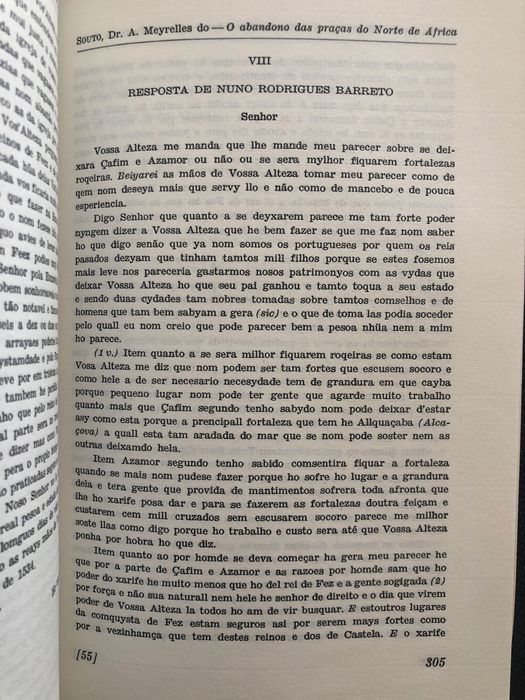 Descobrimentos/ Praças do Norte de África/ D. Sebastião