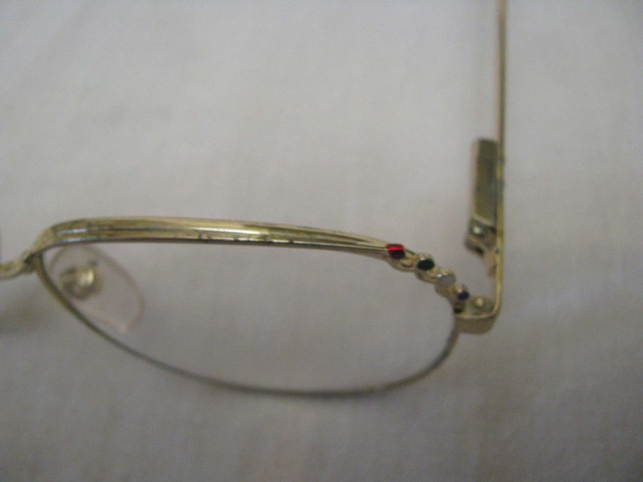Винтажные очки с футляром с диоптриями.