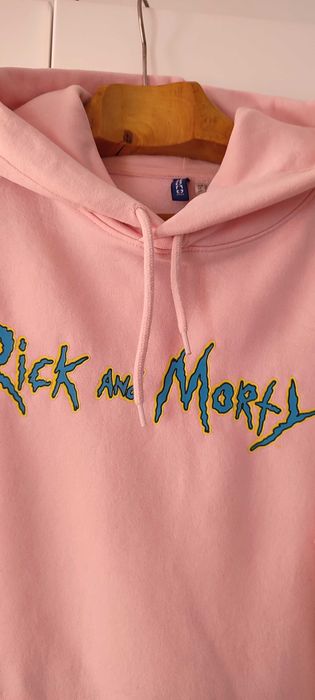 Bluza młodzieżowa róż pudrowy M