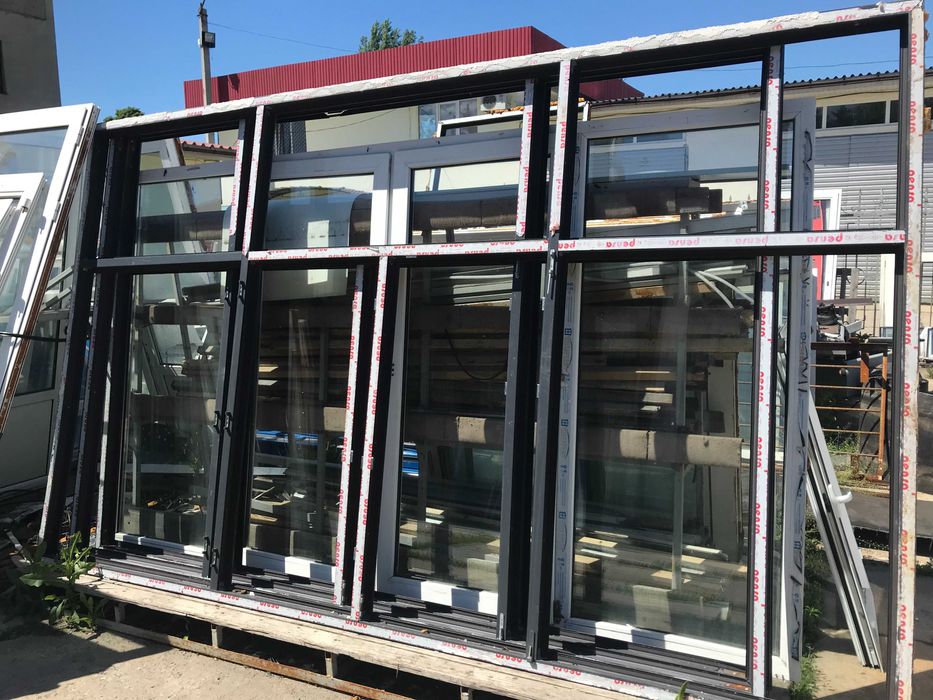 Балконный блок рама длина 3600\3150 высота 2150\1500 цена 16500 грн