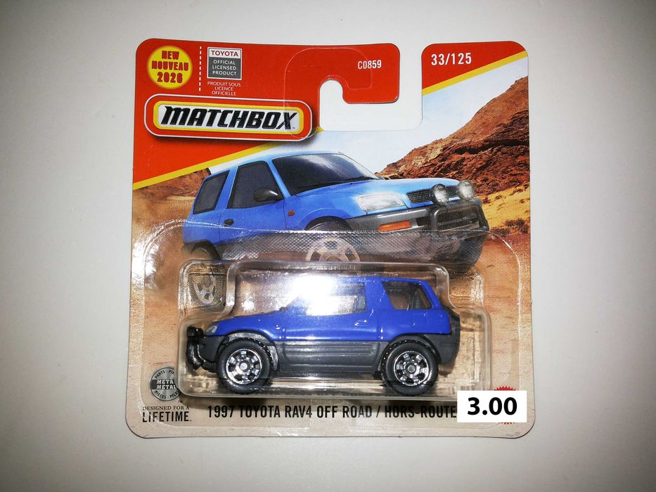 Carros da Marca Toyota escala 1/64 Matchbox Hot Wheels