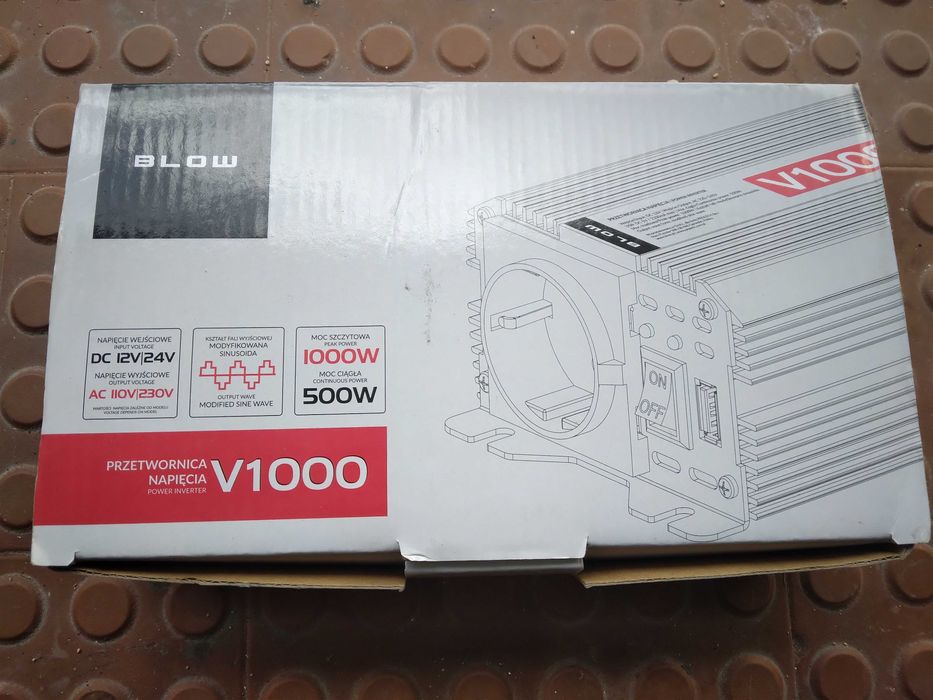 Vendo transformador 12/24 V de 1000 W