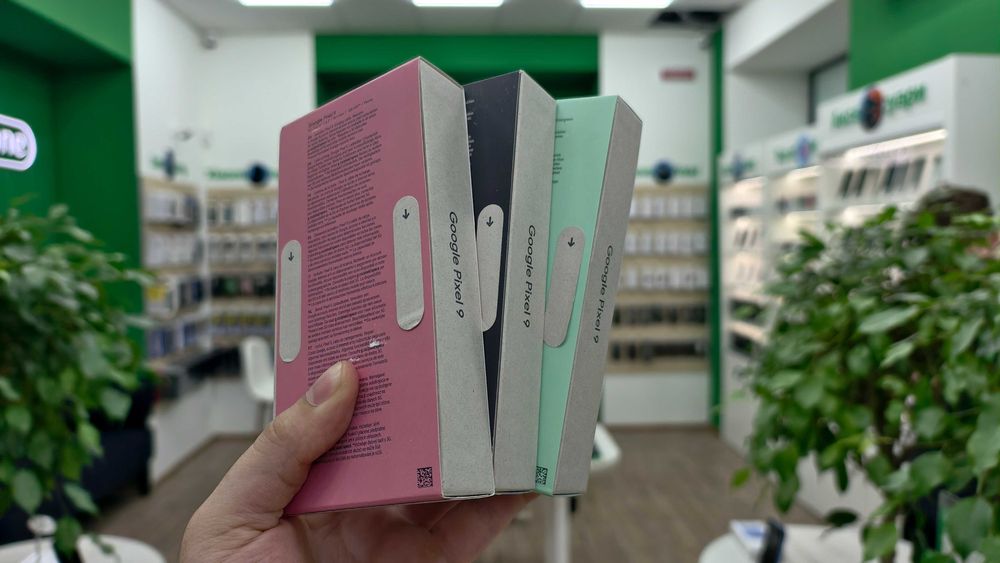 Магазин NEW Google Pixel 9 12/128GB Obsidian/Peony/Wintergreen