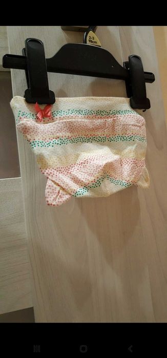 Czapeczka bawełniana  z uszkami H&M. 4-6 m-cy