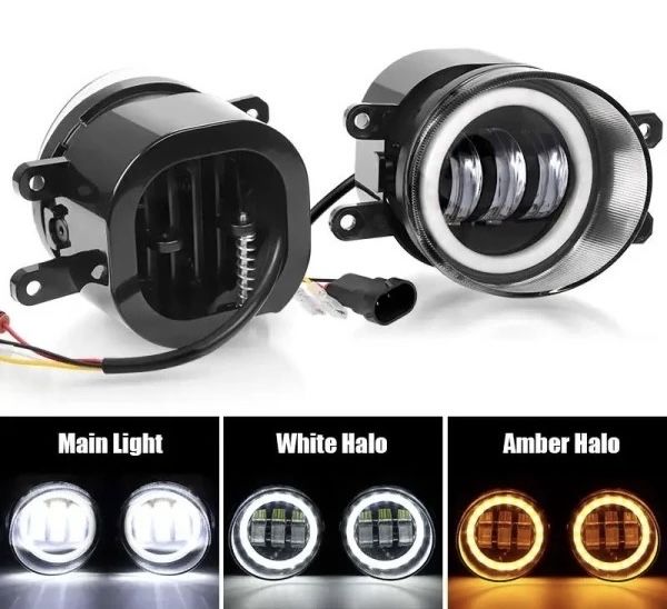 Led противотуманки toyota 3.5inch с функцией ДХО та поворота