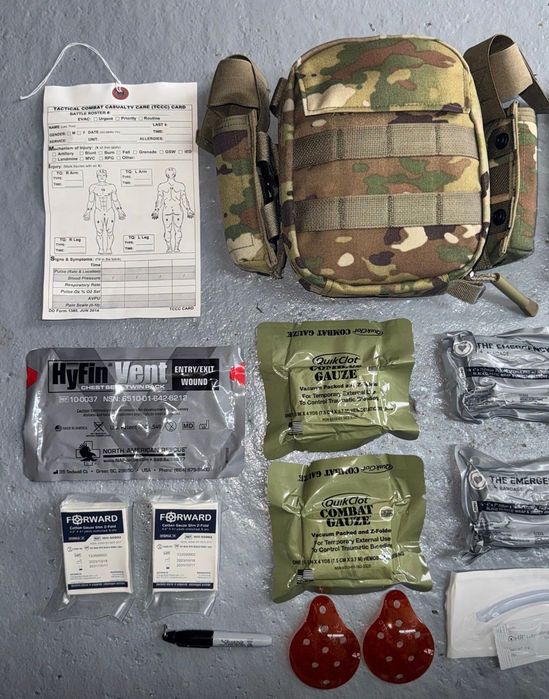 USAF Об’єднаний індивідуальний комплект першої допомоги (Joint Service First Aid Kit)
