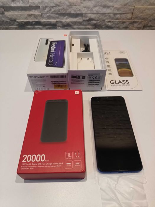 Zadbany Xiaomi Redmi Note 8 PRO plus Powerbank.