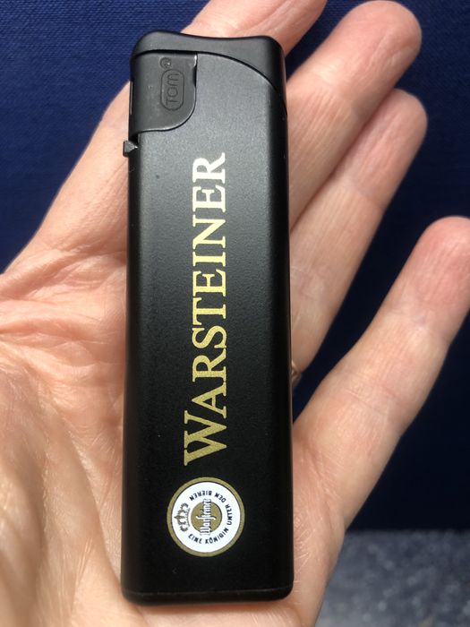 Из Германии: зажигалка,( аксессуар); винтаж: Warsteiner (варштайнер-немецкий бренд!) Качество! Для всего! Цена снижена!