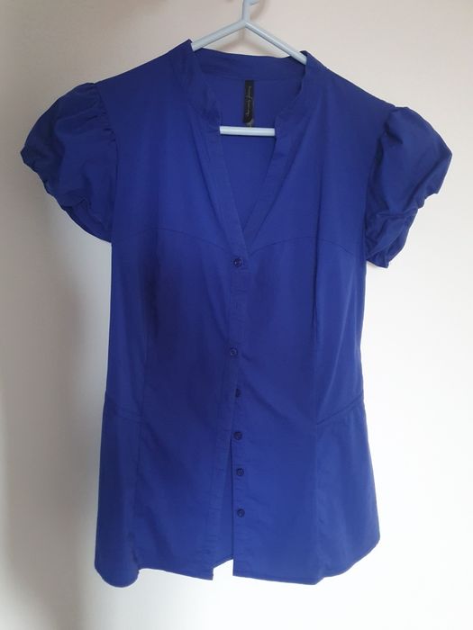 Camisa Azul S Bershka