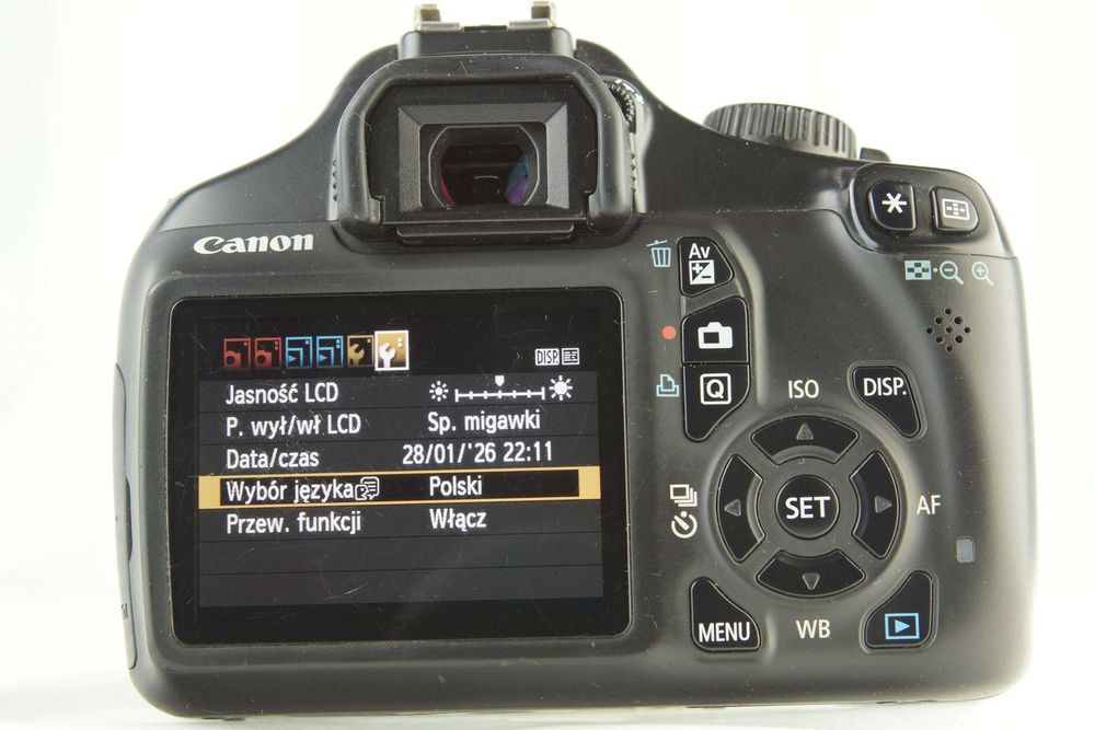 Aparat CANON EOS 1100D 12.2Mpx + 18-55mm IS 27.826 zdjęć Gwarancja FV